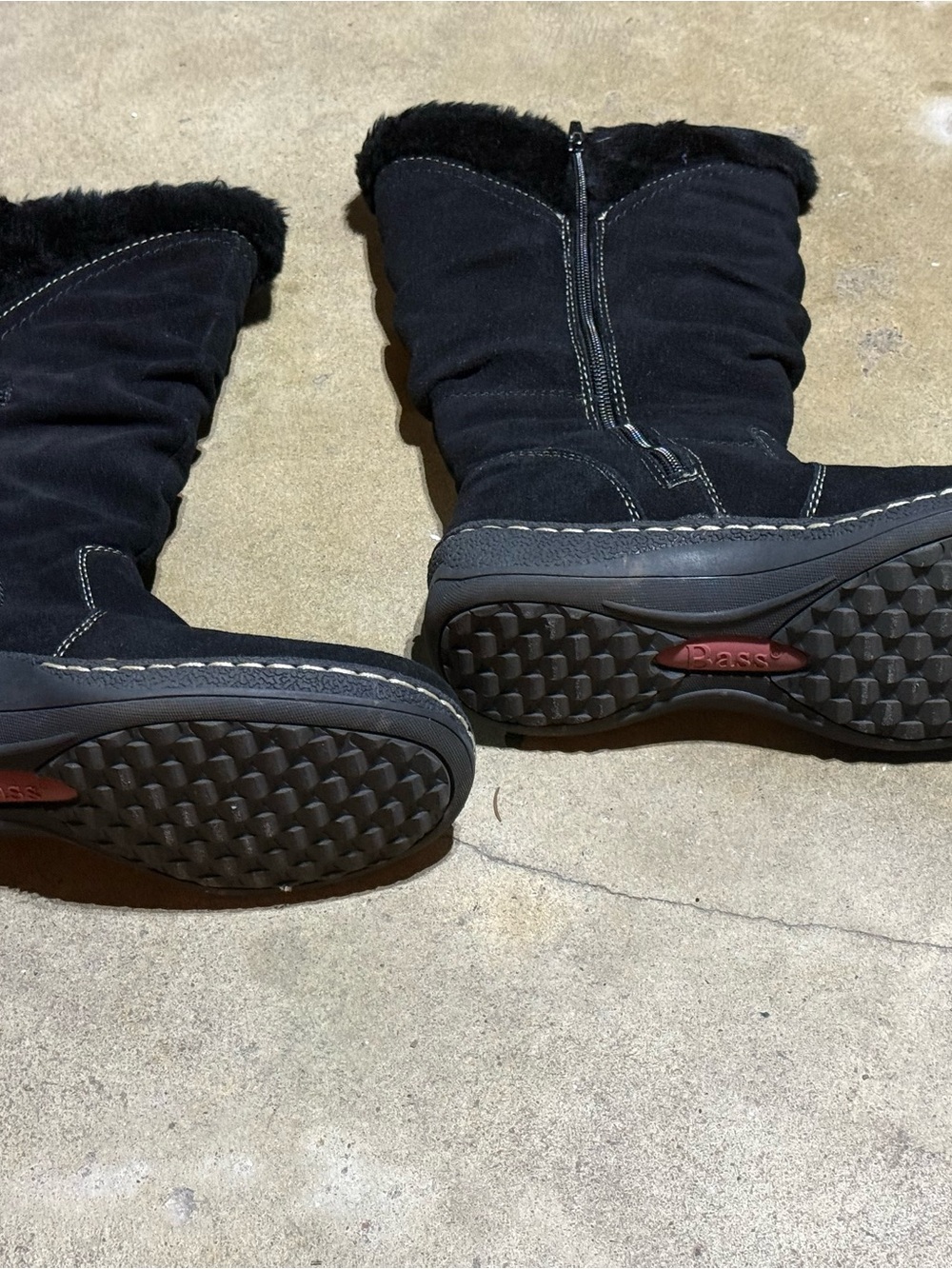 Bass Black Faux-Fur Winter Boots - Picture 4 of 4